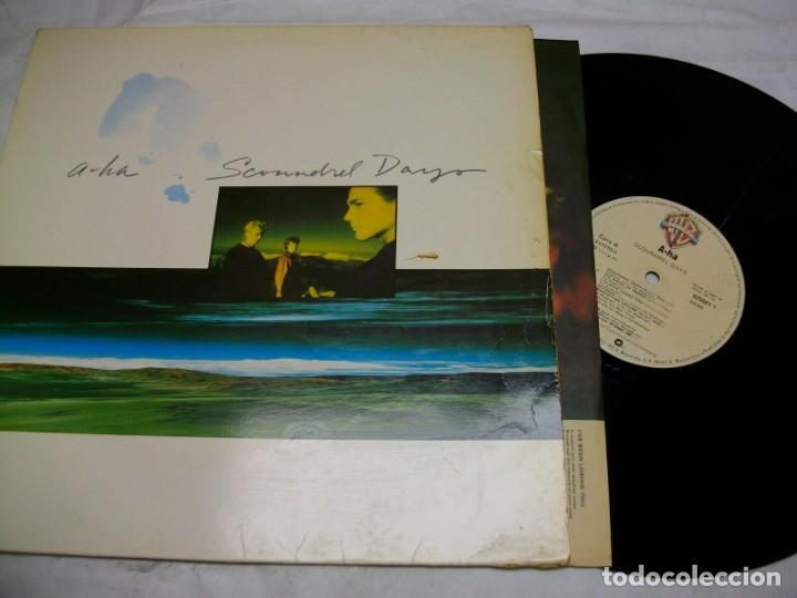 Discos de vinilo: A-HA SCOUNDREL DAYS LP - Foto 1