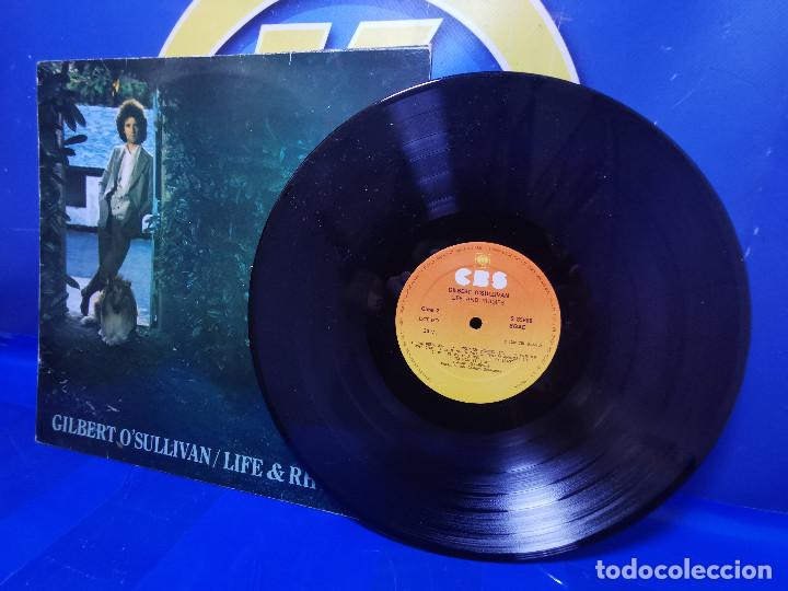 Discos de vinilo: Disco vinilo LP Gilbert Osullivan &lrm;-Life & Rhymes -1982 - Foto 5