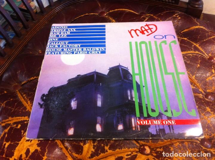 Discos de vinilo: LP. MAD ON HOUSE VOL. 1. A&Ntilde;O 1988