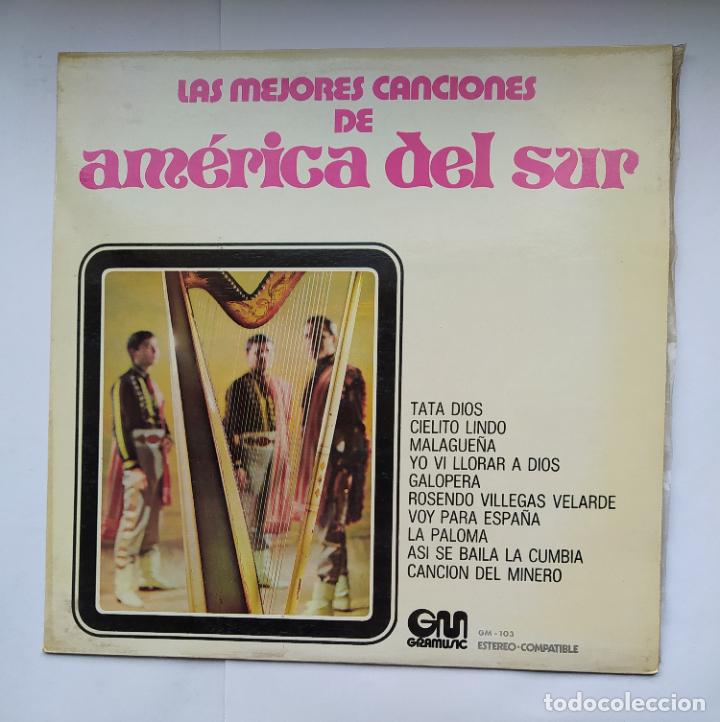 Dischi in vinile: LAS MEJORES CANCIONES DE AMERICA DEL SUR. LP. TDKDA39