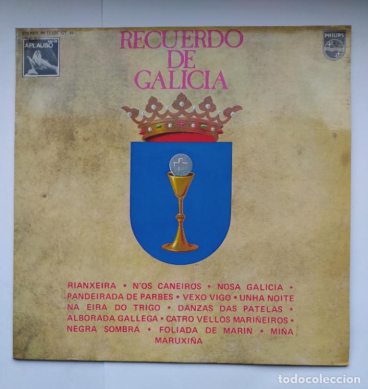 Discos de vinilo: RECUERDO DE GALICIA - LP. TDKDA39 - Foto 1