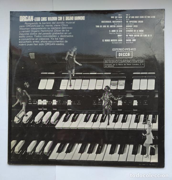 Discos de vinilo: CHRIS WAXMAN. - ORGANIZED - LP. TDKDA39 - Foto 2