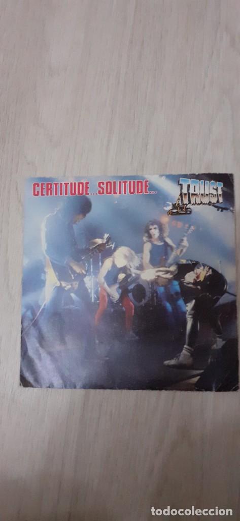 Discos de vinilo: TRUST Certitude ...heavy frances - Foto 1