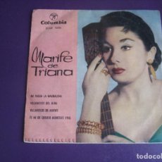 Discos de vinilo: MARIFE DE TRIANA - ME VALGA LA MAGDALENA +3 - EP COLUMBIA 1960 - CANCION ESPAÑOLA - COPLA