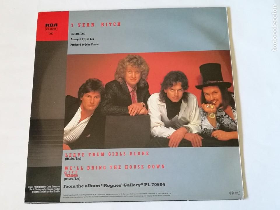 Discos de vinilo: Slade - 7 Year Bitch - 1985 - Foto 2