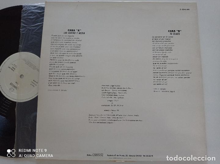 Discos de vinilo: THC - Las Cuatro Y Media - MAXI SINGLE CHUMBERA 1989 - Foto 2