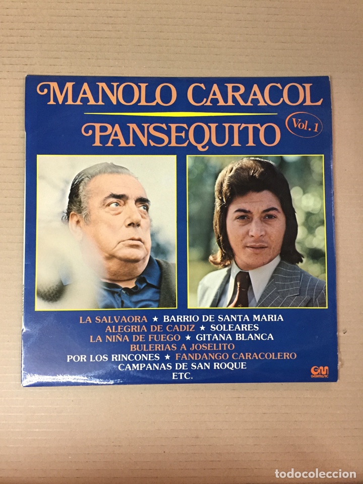 Discos de vinilo: MANOLO CARACOL, PANSEQUITO, VOL. 1 - Foto 1