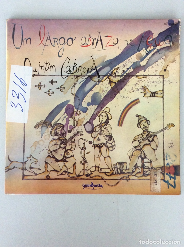 Vinyl-Schallplatten: Un largo abrazo de agua. Quint&iacute;m Cabrera
