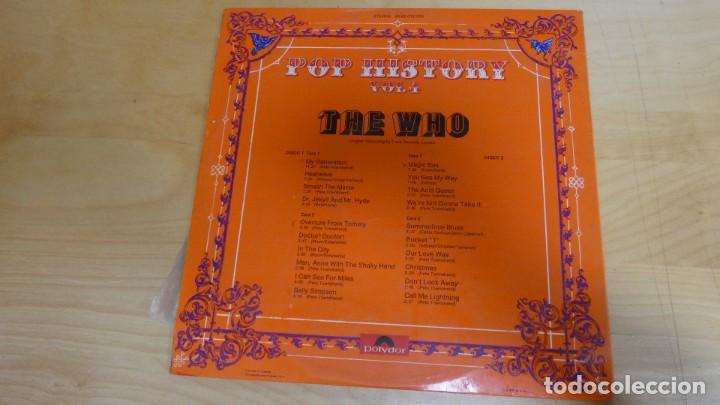 Discos de vinilo: LP VINILO POP HISTORY VOL. 4 THE WHO - Foto 2