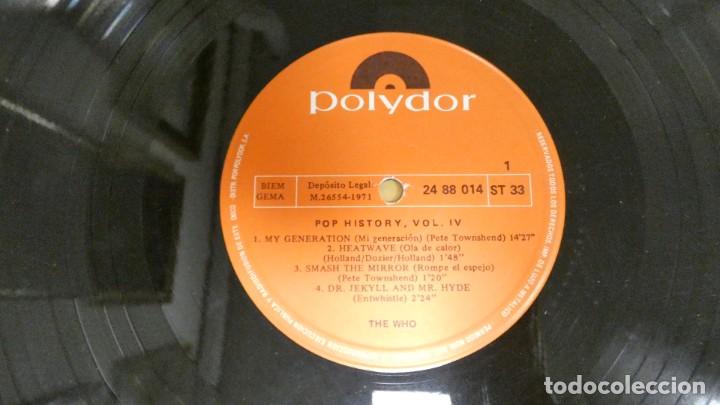 Discos de vinilo: LP VINILO POP HISTORY VOL. 4 THE WHO - Foto 6
