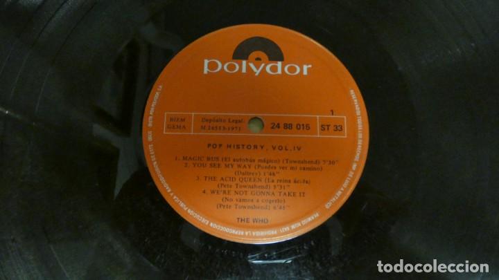 Discos de vinilo: LP VINILO POP HISTORY VOL. 4 THE WHO - Foto 10