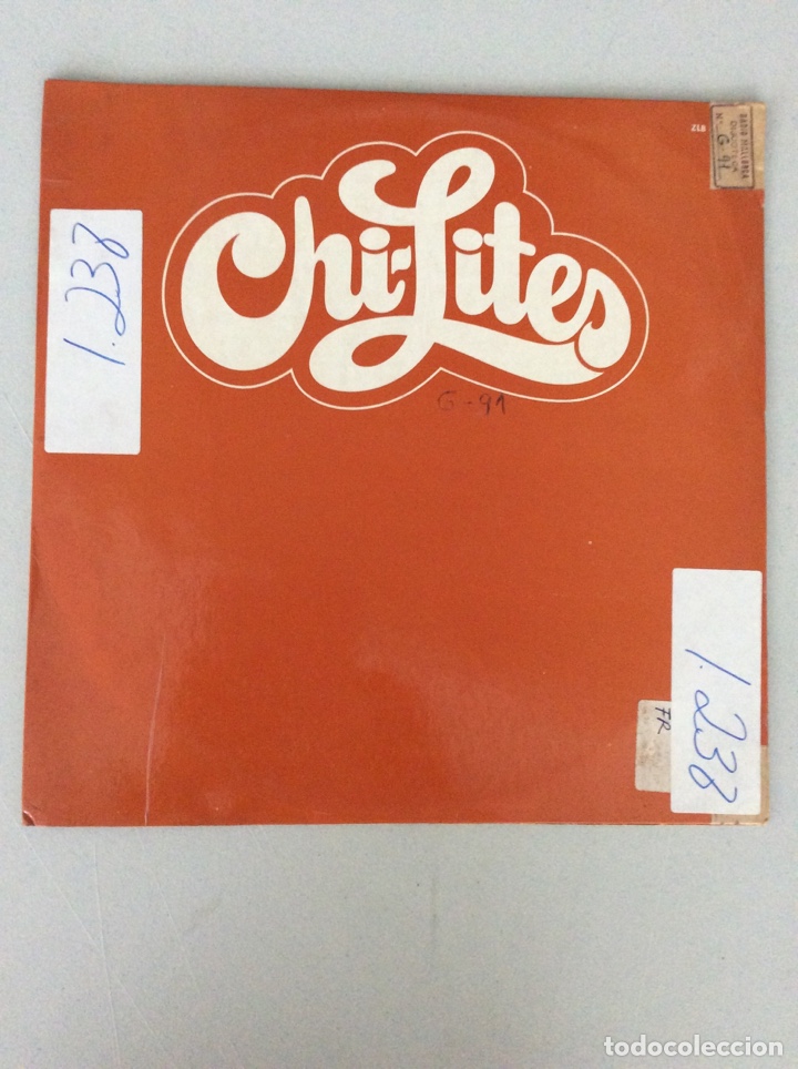 Discos de vinilo: Chi-Lites. Homely girl - Foto 1