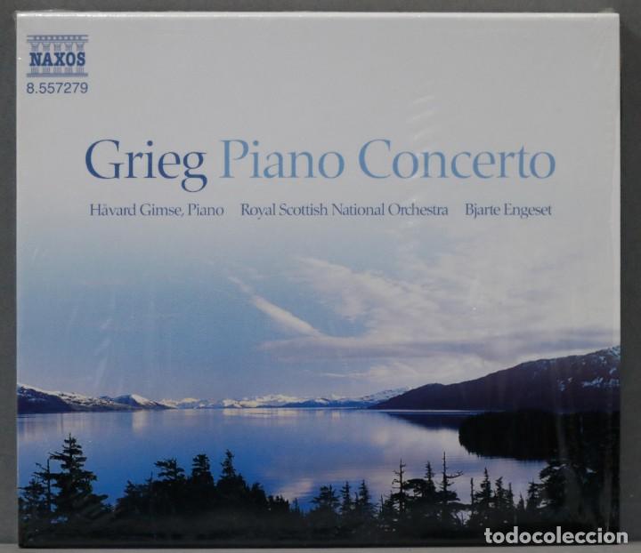 Discos de vinilo: CD. grieg. piano concerto. ENGESET - Foto 1