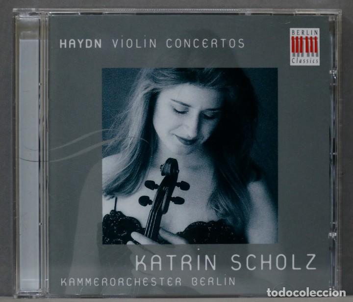 Discos de vinilo: CD. Violin Concertos. HAYDN. SCHOLZ - Foto 1