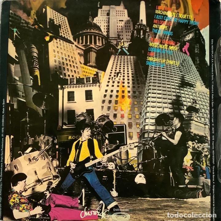 Discos de vinilo: THE DAMNED-MACHINE GUN ETIQUETTE - Foto 3