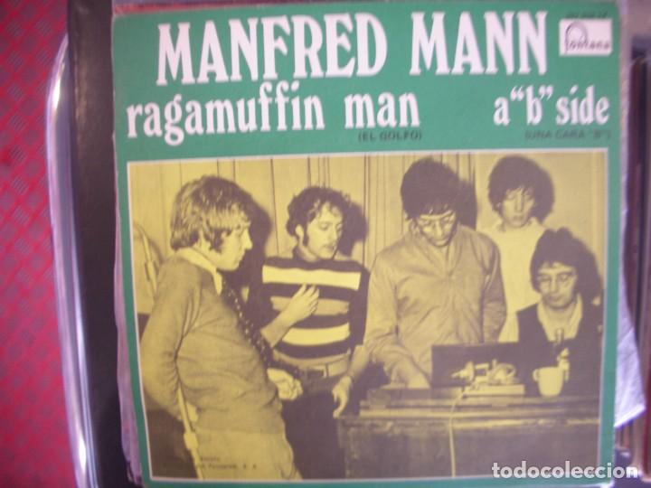 Discos de vinilo: MANFRED MANN- RAGAMUFFIN MAN. SINGLE. - Foto 2