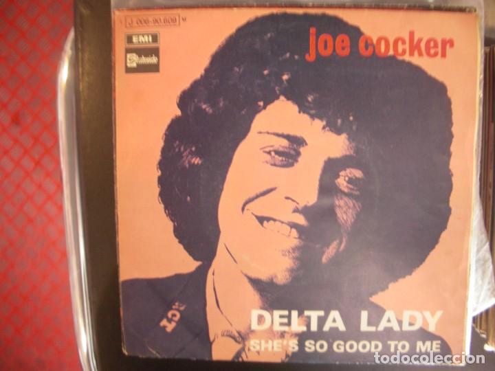 Discos de vinilo: JOE COCKER- DELTA LADY. SINGLE. - Foto 1