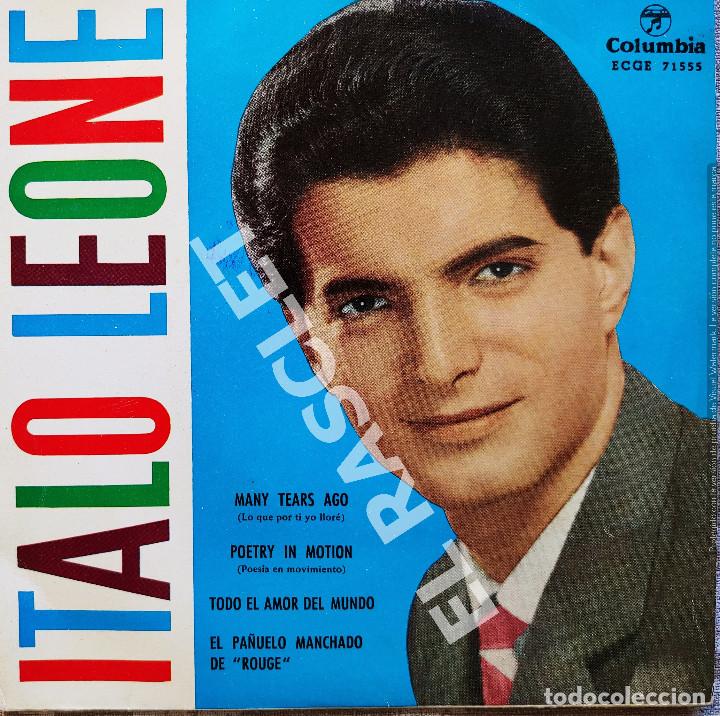 Discos de vinilo: MAGNIFICO SINGLE DE ITALO LEONE - Foto 1