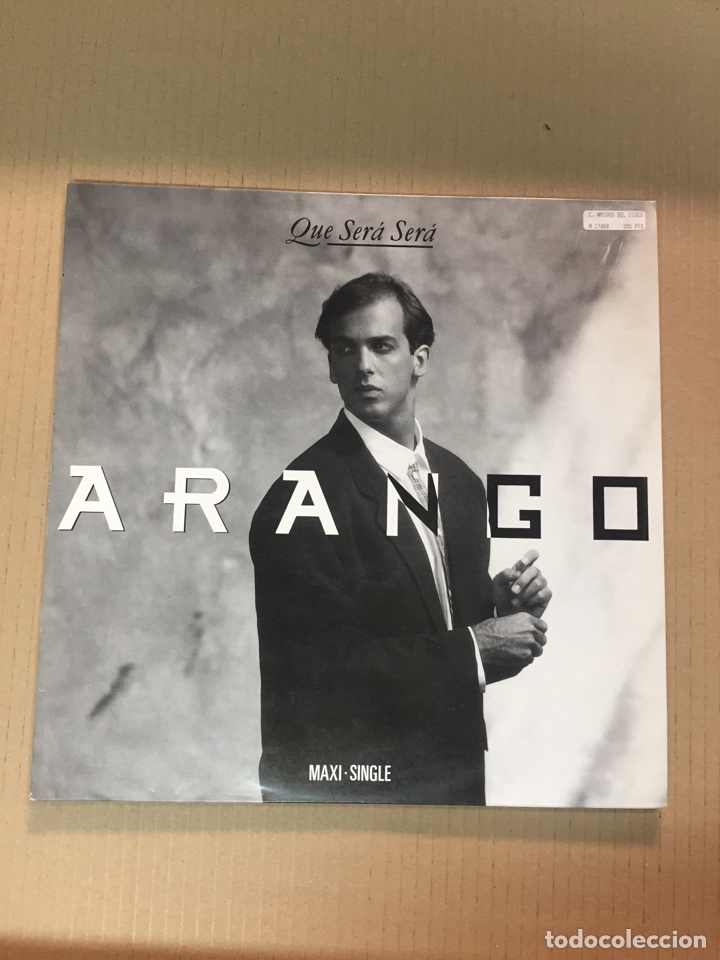 Discos de vinilo: MAXI SINGLE ARANGO, QUE SER&Aacute; SER&Aacute;. VINILO COMO NUEVO - Foto 1