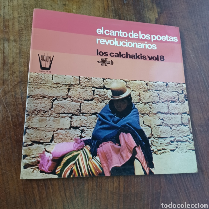 Disques de vinyle: LOS CALCHAKIS VOL. 8 EL CANTO DE LOS POETAS REVOLUCIONARIOS