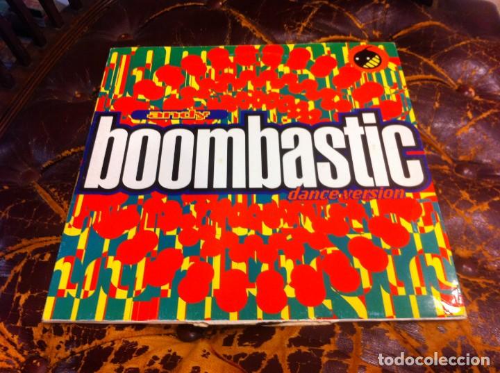 Discos de vinilo: ANDY. BOOMBASTIC. MAXI SINGLE, 1995 - Foto 1