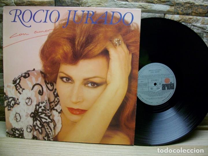 Discos de vinilo: ROCIO JURADO CON AMOR LP - Foto 1
