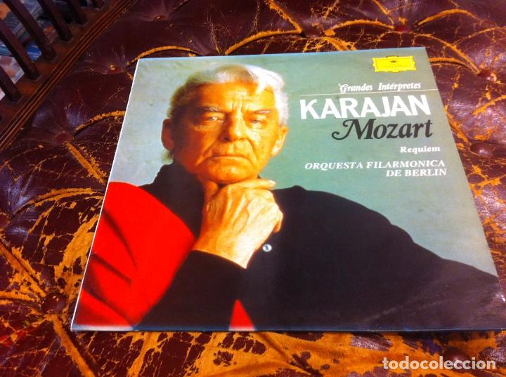 Discos de vinilo: LP. MOZART, REQUIEM. KARAJAN - Foto 1