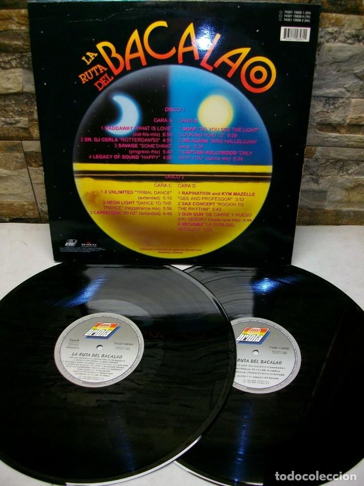 Discos de vinilo: LA RUTA DEL BACALAO DOBLE LP - Foto 2