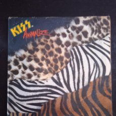 Discos de vinilo: KISS ‎– ANIMALIZE HOLANDA, 1984 CASABLANCA. Lote 278192543