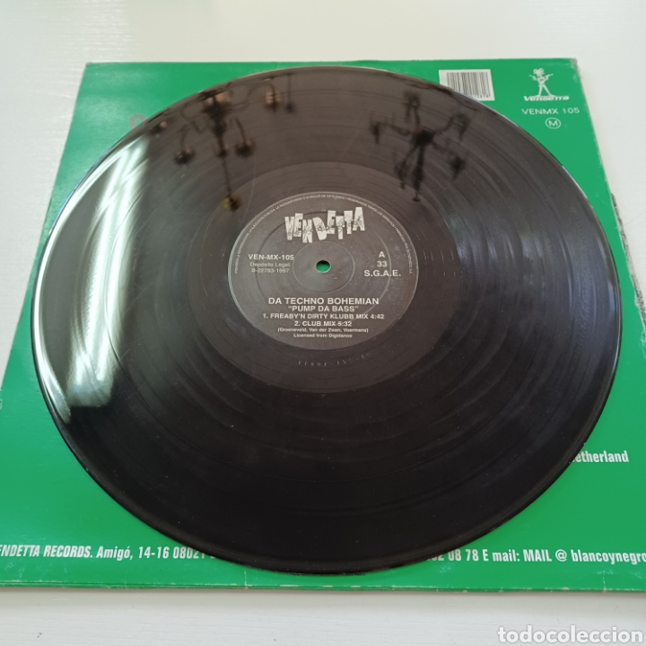 Discos de vinilo: DA TECHNO BOHEMIAN - PUMP DA BASS - Foto 5