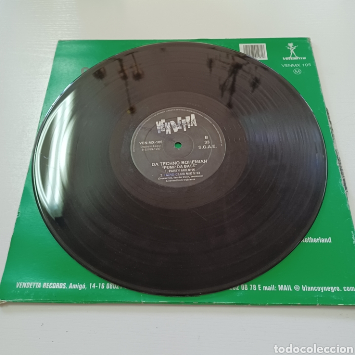 Discos de vinilo: DA TECHNO BOHEMIAN - PUMP DA BASS - Foto 7