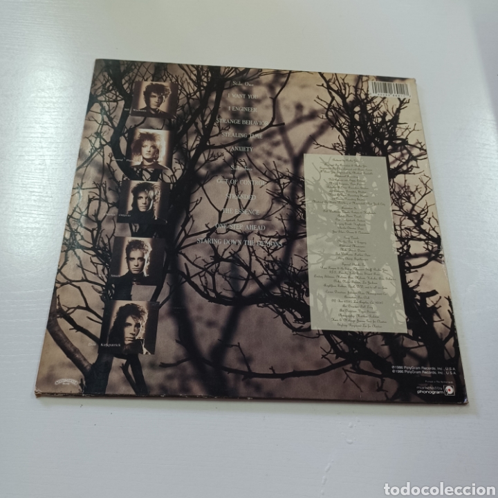 Discos de vinilo: AMONITION - STRANGE BEHAVIOR 1986 HOLLAND - Foto 2