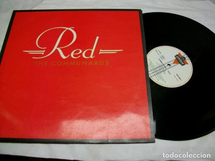 Discos de vinilo: THE COMMUNARDS RED LP 1987 - Foto 1