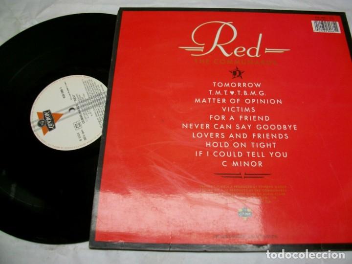 Discos de vinilo: THE COMMUNARDS RED LP 1987 - Foto 2