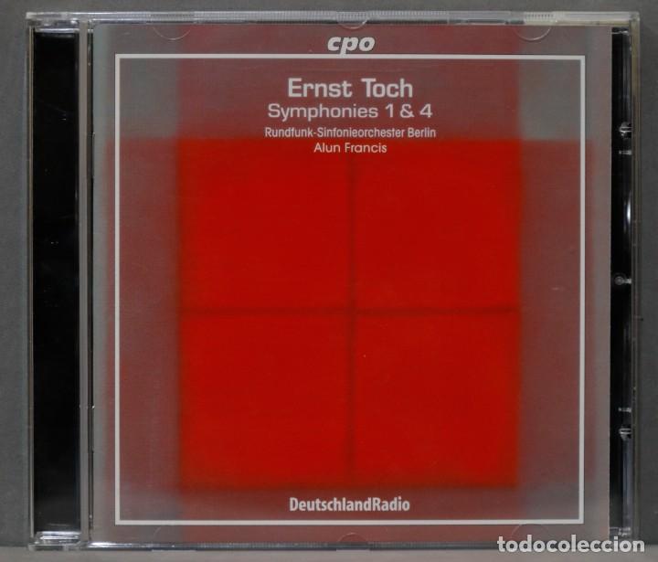 Discos de vinilo: CD. Symphonies 1 & 4. TOCH. FRANCIS - Foto 1
