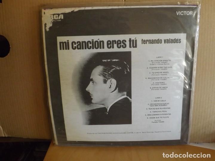 Discos de vinilo: FERNANDO VALADES ---- MI CANCION ERES TU - Foto 2