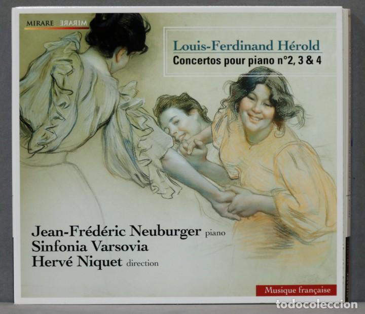 Dischi in vinile: CD. Concertos Pour Piano N 2, 3 & 4. HEROLD. NIQUET