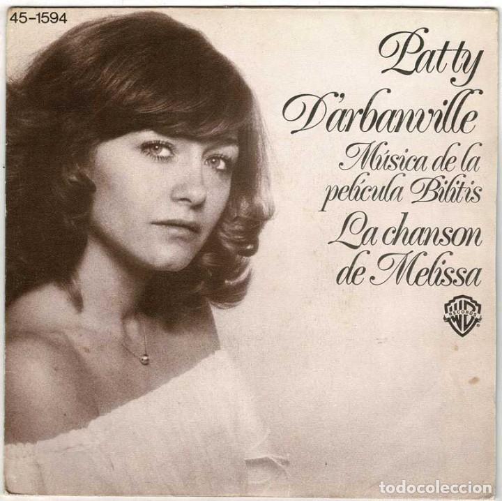 Dischi in vinile: Patty D'Arbanville - La chanson de Melissa / L'Arbre. Single