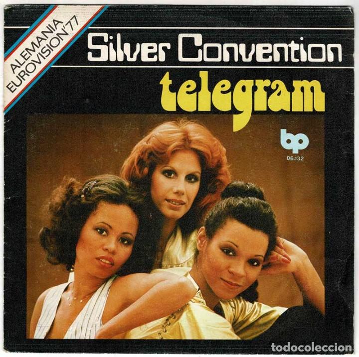 Discos de vinilo: Silver Convention - Telegram / Midnight Lady. Single - Foto 1