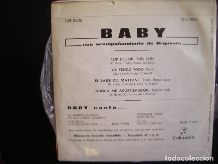 Discos de vinilo: BABY- LUP DE LUP. EP. - Foto 2