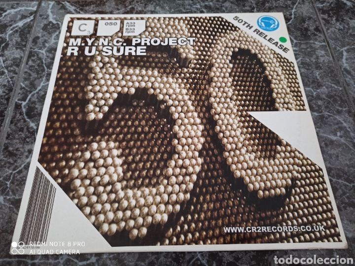 Discos de vinilo: M.Y.N.C. Project - R U Sure (12&rdquo;) - Foto 1