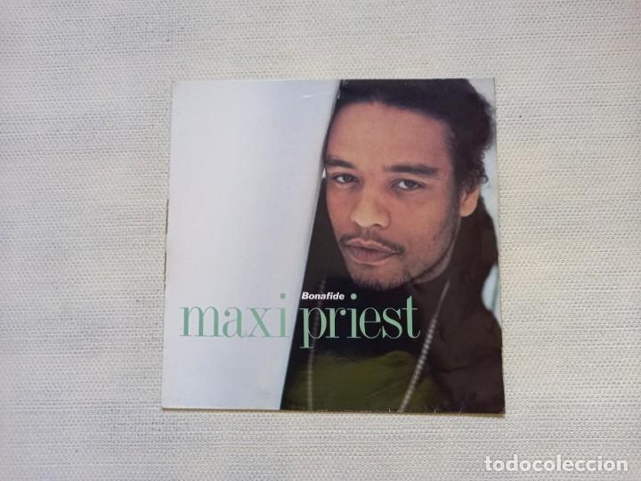 Discos de vinilo: MAXI PRIEST - BONAFIDE LP 1990 EDICION INGLESA - Foto 1