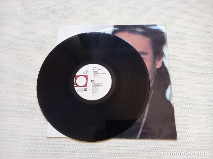 Discos de vinilo: MAXI PRIEST - BONAFIDE LP 1990 EDICION INGLESA - Foto 3