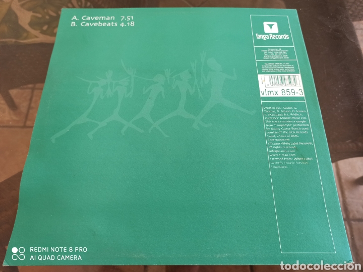 Discos de vinilo: The Neanderthal - Caveman (12&rdquo;, 45 ) - Foto 2