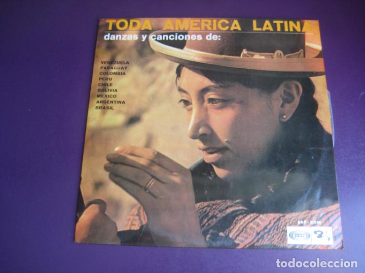 Disques de vinyle: Toda America Latina - LP MOVIEPLAY 1967 - CARACAS - CHANGOS - CALCHAKIS ETC FOLK TRADICIONAL ANDINO
