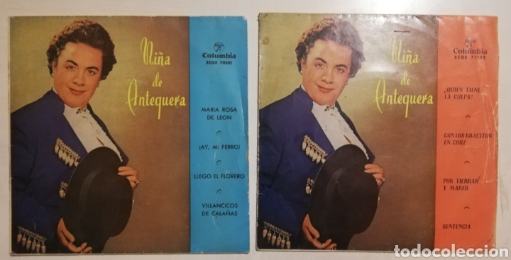 Discos de vinilo: Ni&ntilde;a de Antequera - Dos EPs - Foto 1