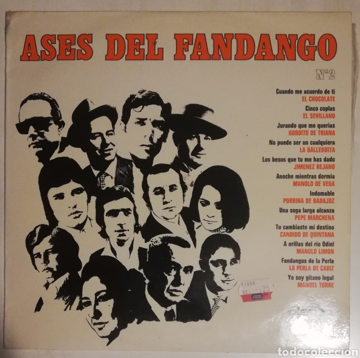 Discos de vinilo: Ases del Fandango - Foto 1