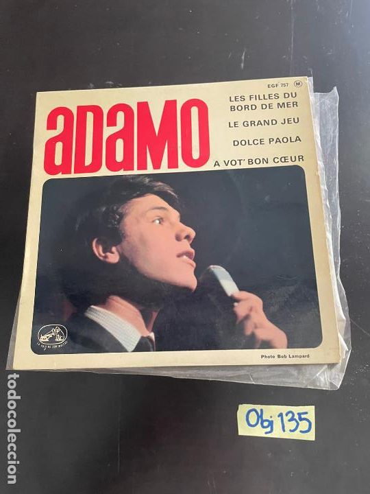 Discos de vinilo: Adamo - Foto 1