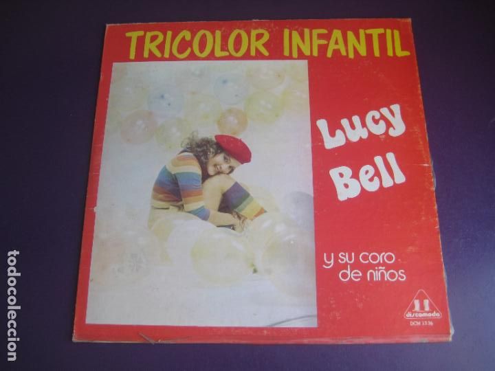 Disques de vinyle: Lucy Bell Y Su Coro De Ni&ntilde;os &lrm;&ndash; Tricolor Infantil - LP DISCOMODA VENEZUELA 1984 - MUSICA INFANTIL -
