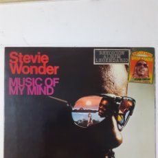 Discos de vinilo: STEVIE WONDER. MUSIC OF MY MIND. ESPAÑA 1984. GATEFOLD. SPLI-60131. DISCO VG+. CARÁTULA VG+.